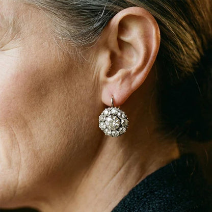 Vintage gold earrings