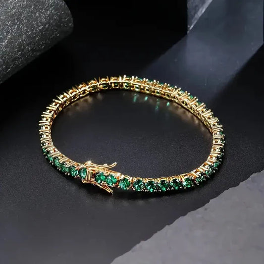 Ella Bracelet with Emerald