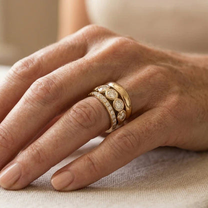 Anillo Resplandor Eterno – Colección Aura