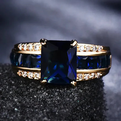 Imperial Elegance Gold Ring