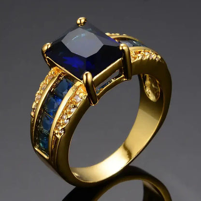 Imperial Elegance Gold Ring