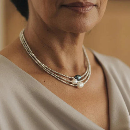 Collar de margaritas naturales